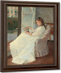 The Artist S Sister At A Window Berthe Morisot Fine Art Print