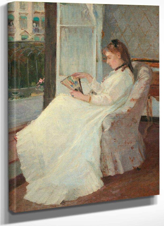 The Artist S Sister At A Window Berthe Morisot Fine Art Print