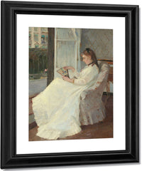 The Artist's Sister At A Window By Berthe Morisot Fine Art Print