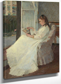 The Artist's Sister At A Window By Berthe Morisot Fine Art Print