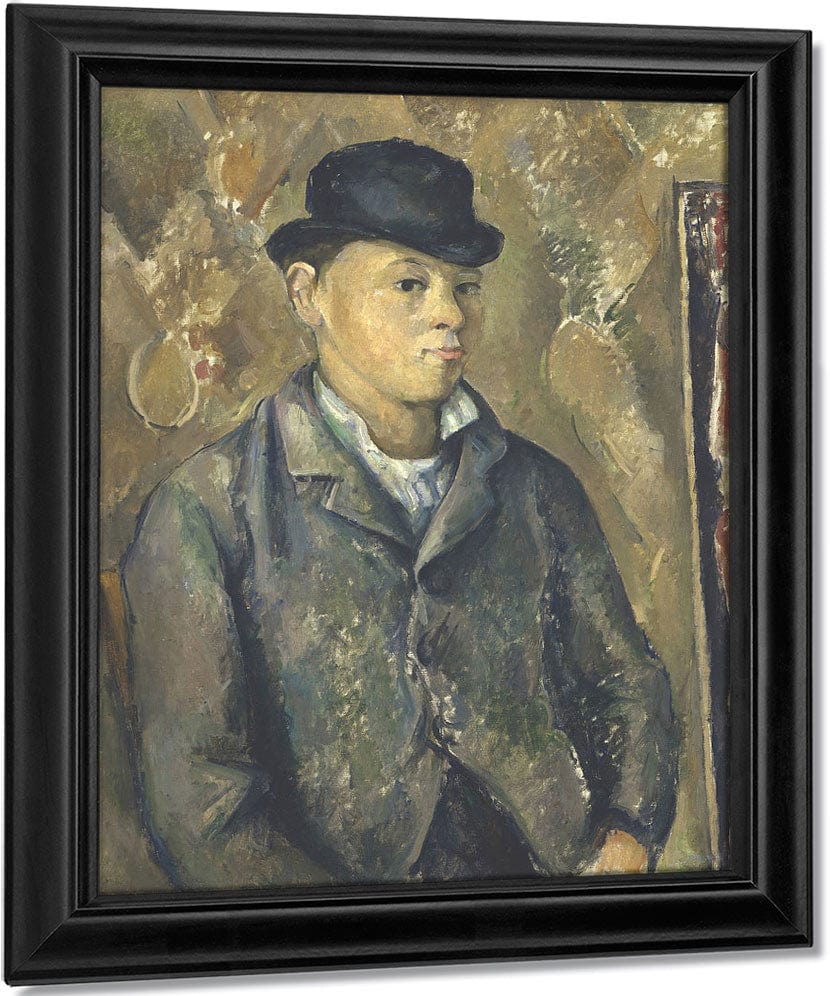 The Artist's Son, Paul By Paul Cezanne Fine Art Print