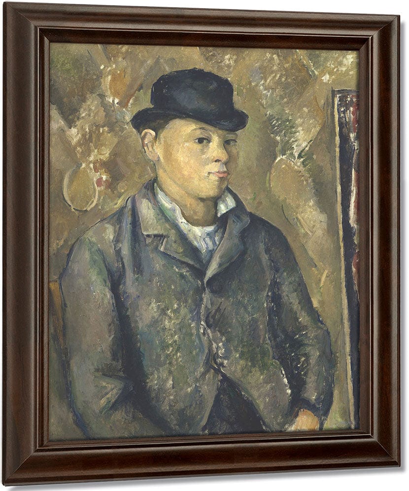 The Artist's Son, Paul By Paul Cezanne Fine Art Print