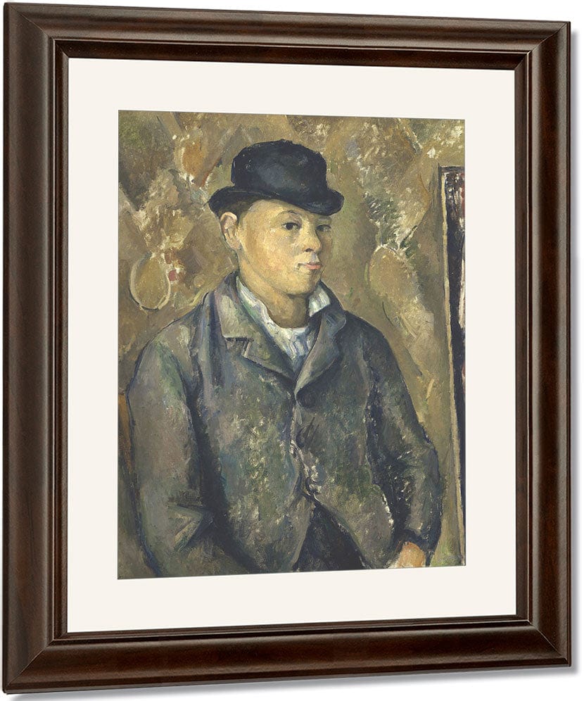 The Artist's Son, Paul By Paul Cezanne Fine Art Print