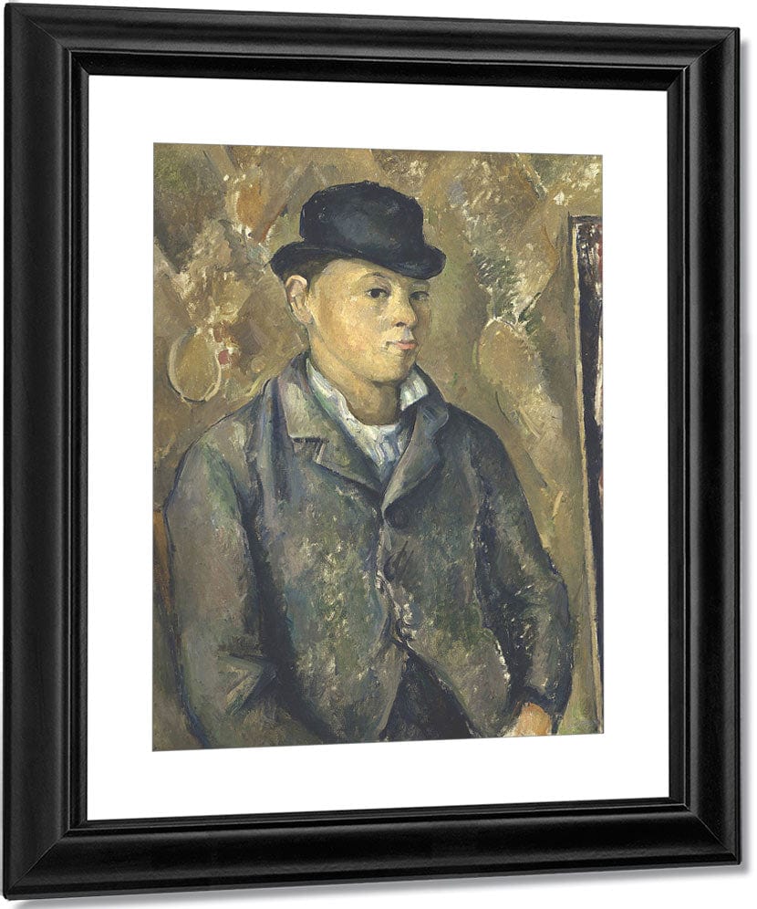 The Artist's Son, Paul By Paul Cezanne Fine Art Print
