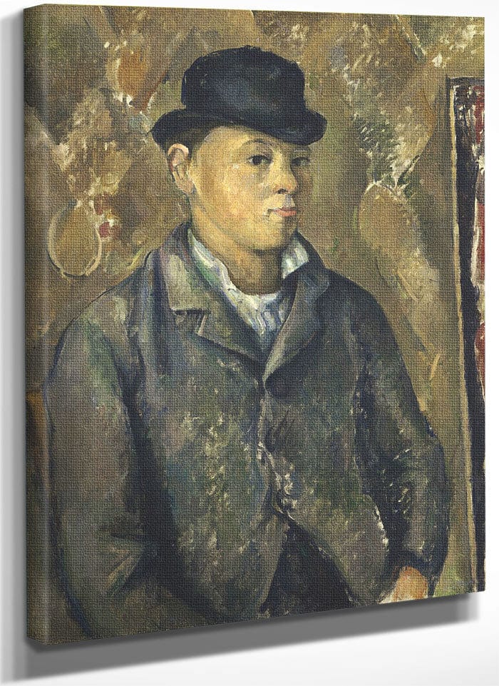 The Artist's Son, Paul By Paul Cezanne Fine Art Print
