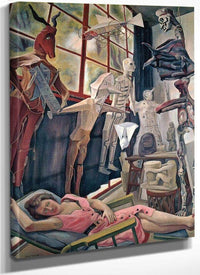 The Artists Studio By Diego Rivera Fine Art Print