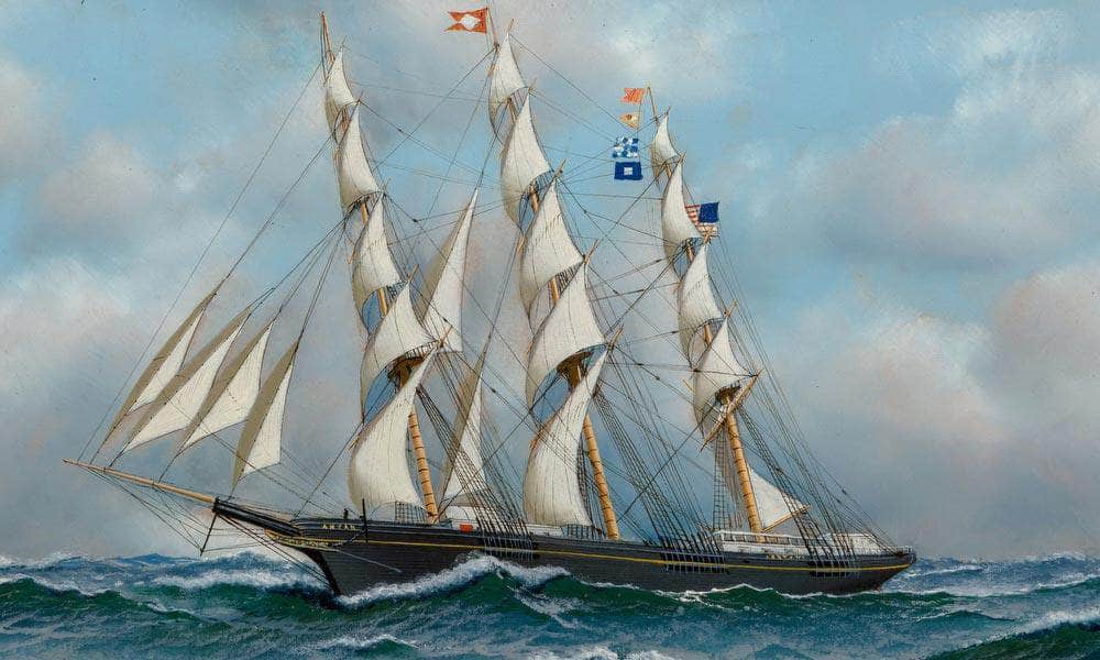 The Aryan By Antonio Jacobsen Fine Art Print