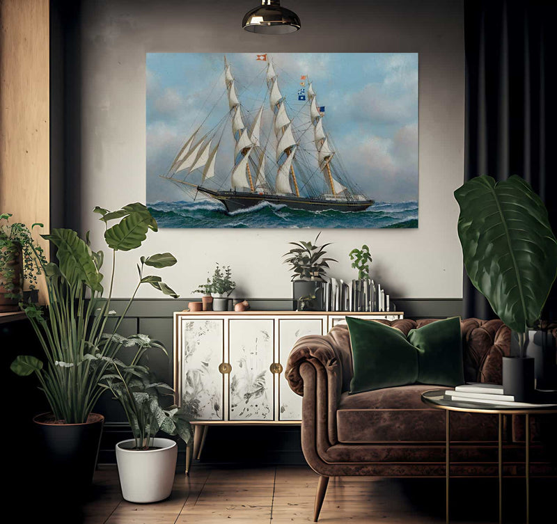 The Aryan By Antonio Jacobsen Fine Art Print