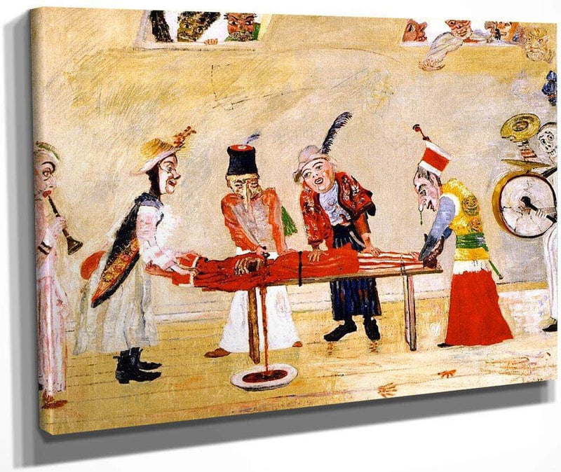 The Assassination By James Ensor Fine Art Print