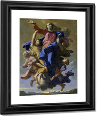 The Assumption Of The Virgin By Nicolas Poussin Fine Art Print