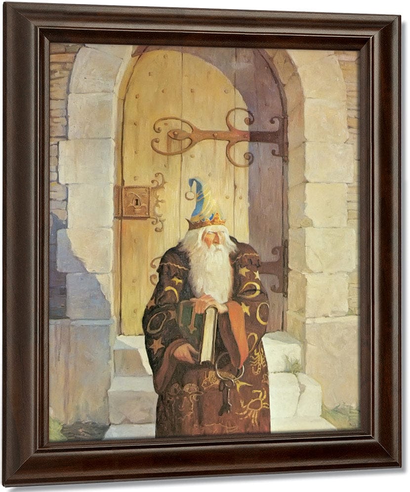 The Astrologer By NC Wyeth Fine Art Print