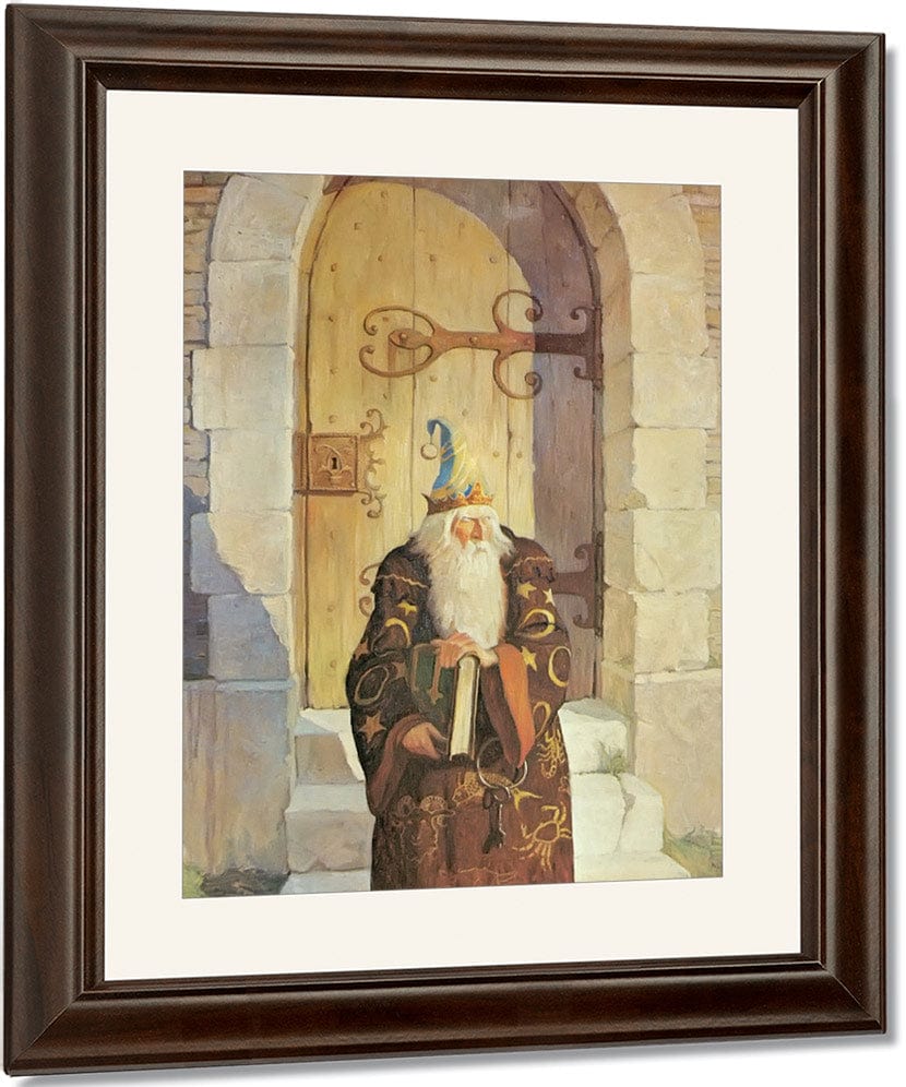 The Astrologer By NC Wyeth Fine Art Print