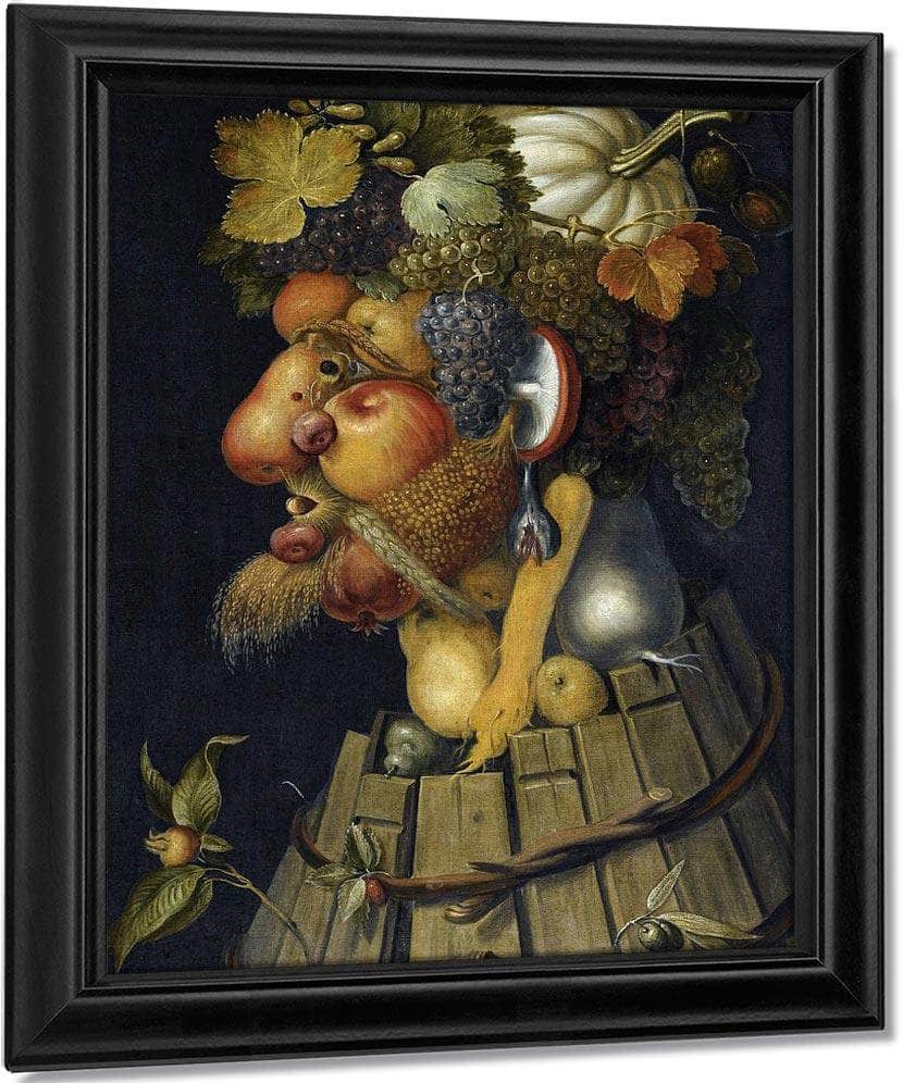 The Autumn 1573 By Giuseppe Arcimboldo Fine Art Print