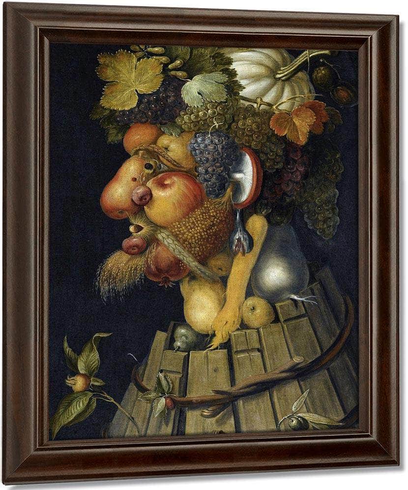 The Autumn 1573 By Giuseppe Arcimboldo Fine Art Print