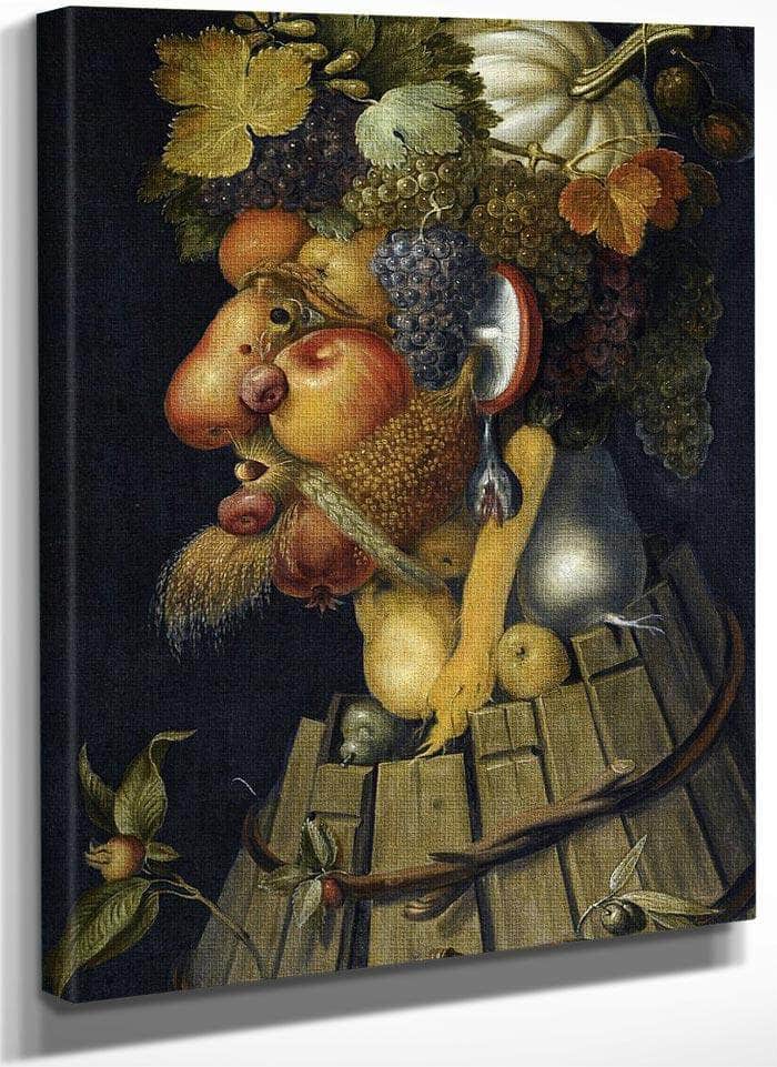 The Autumn 1573 By Giuseppe Arcimboldo Fine Art Print