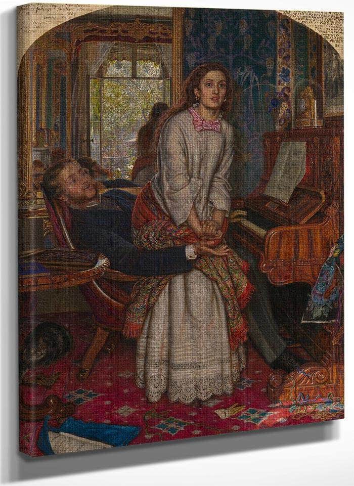 The Awakening Conscience 1853 Tate Britain By William Holman Hunt Fine Art Print