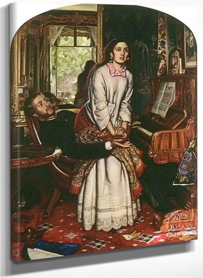 The Awakening Conscience By William Holman Hunt Fine Art Print