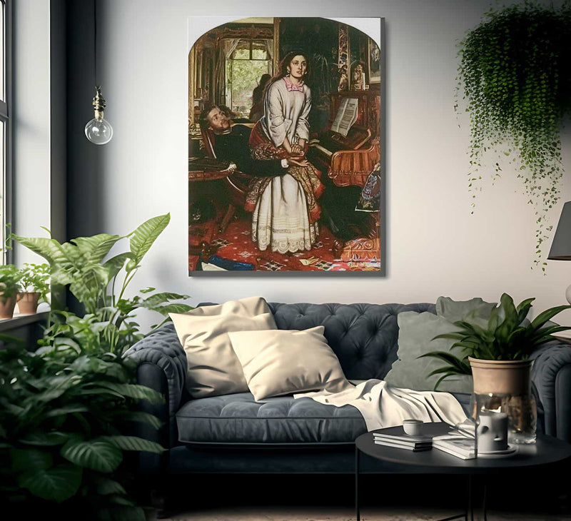 The Awakening Conscience By William Holman Hunt Fine Art Print