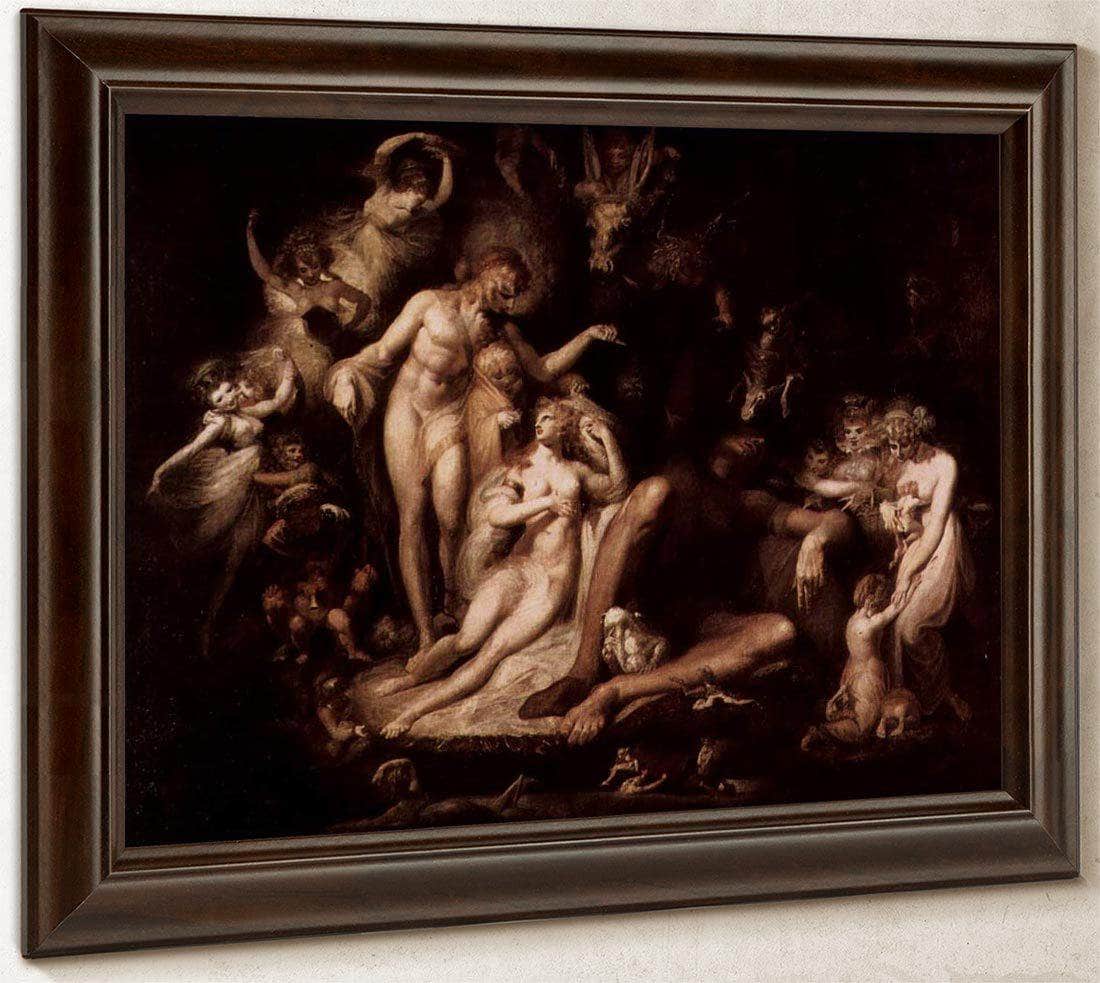 The Awakening Of The Fairy Queen Titania By Henry Fuseli Fine Art Print