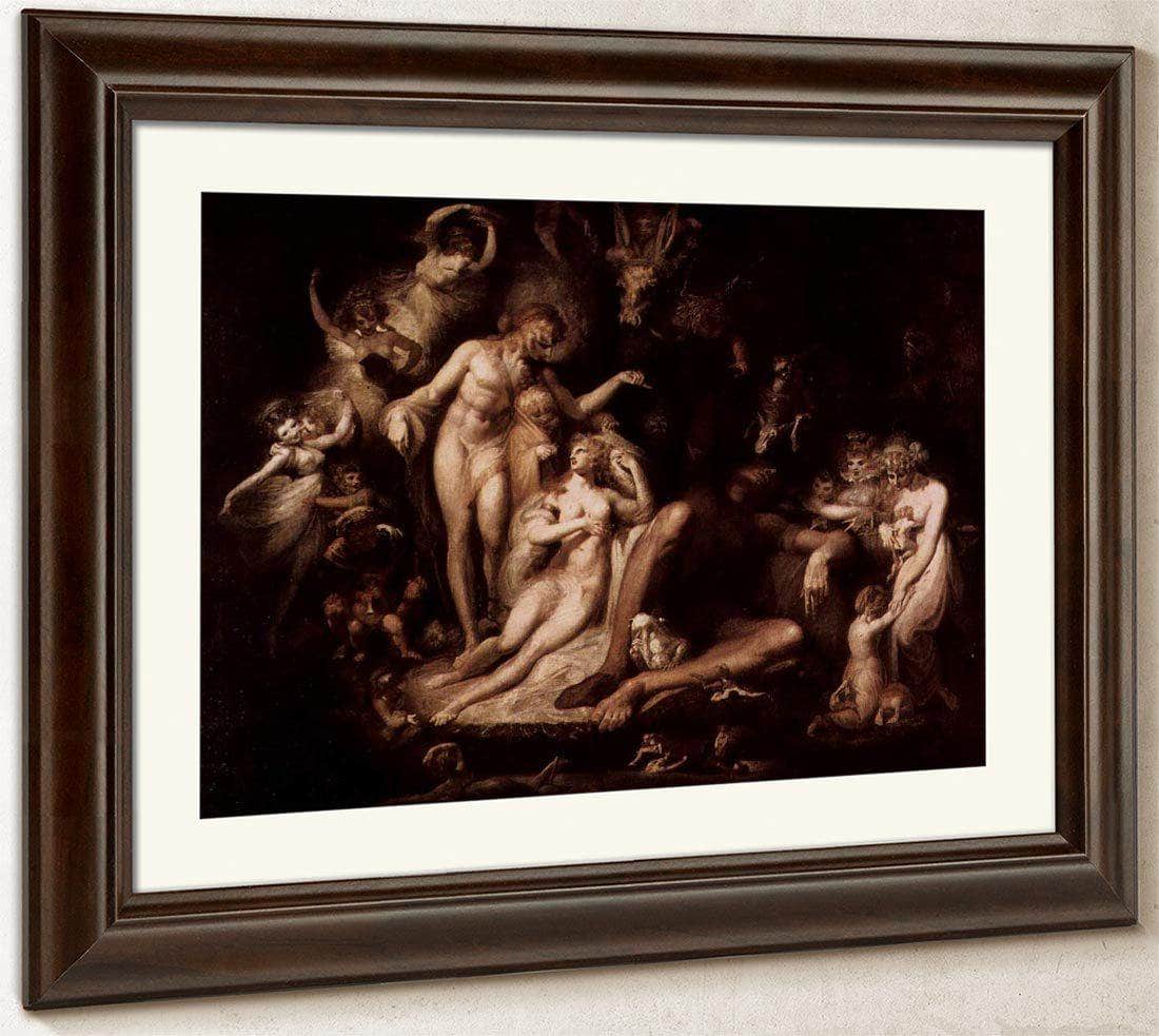 The Awakening Of The Fairy Queen Titania By Henry Fuseli Fine Art Print