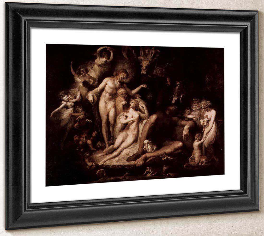 The Awakening Of The Fairy Queen Titania By Henry Fuseli Fine Art Print