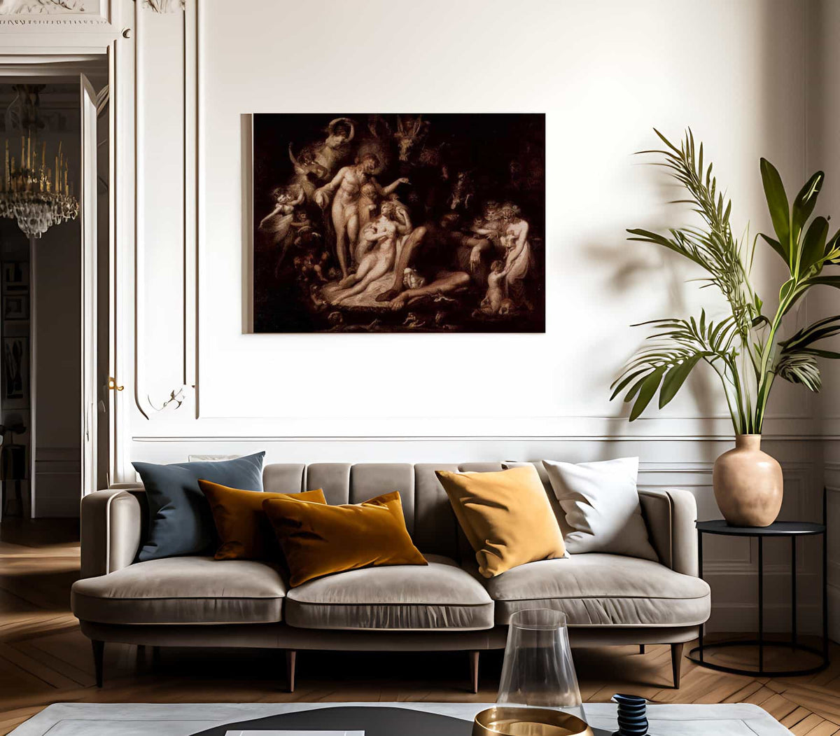 The Awakening Of The Fairy Queen Titania By Henry Fuseli Fine Art Print