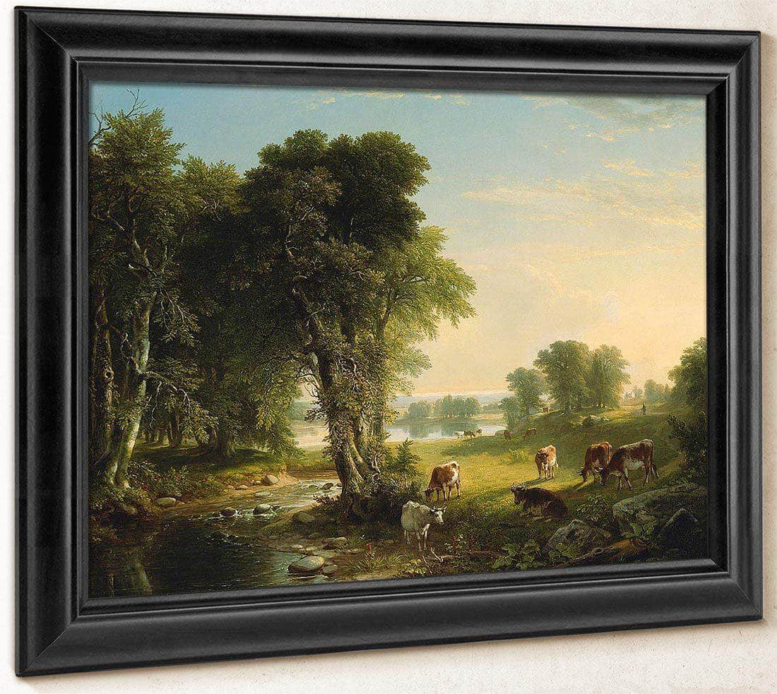 The Babbling Brook By Asher B Durand Fine Art Print