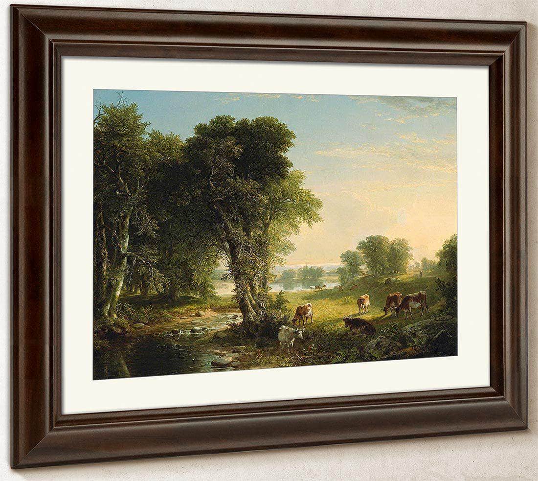 The Babbling Brook By Asher B Durand Fine Art Print