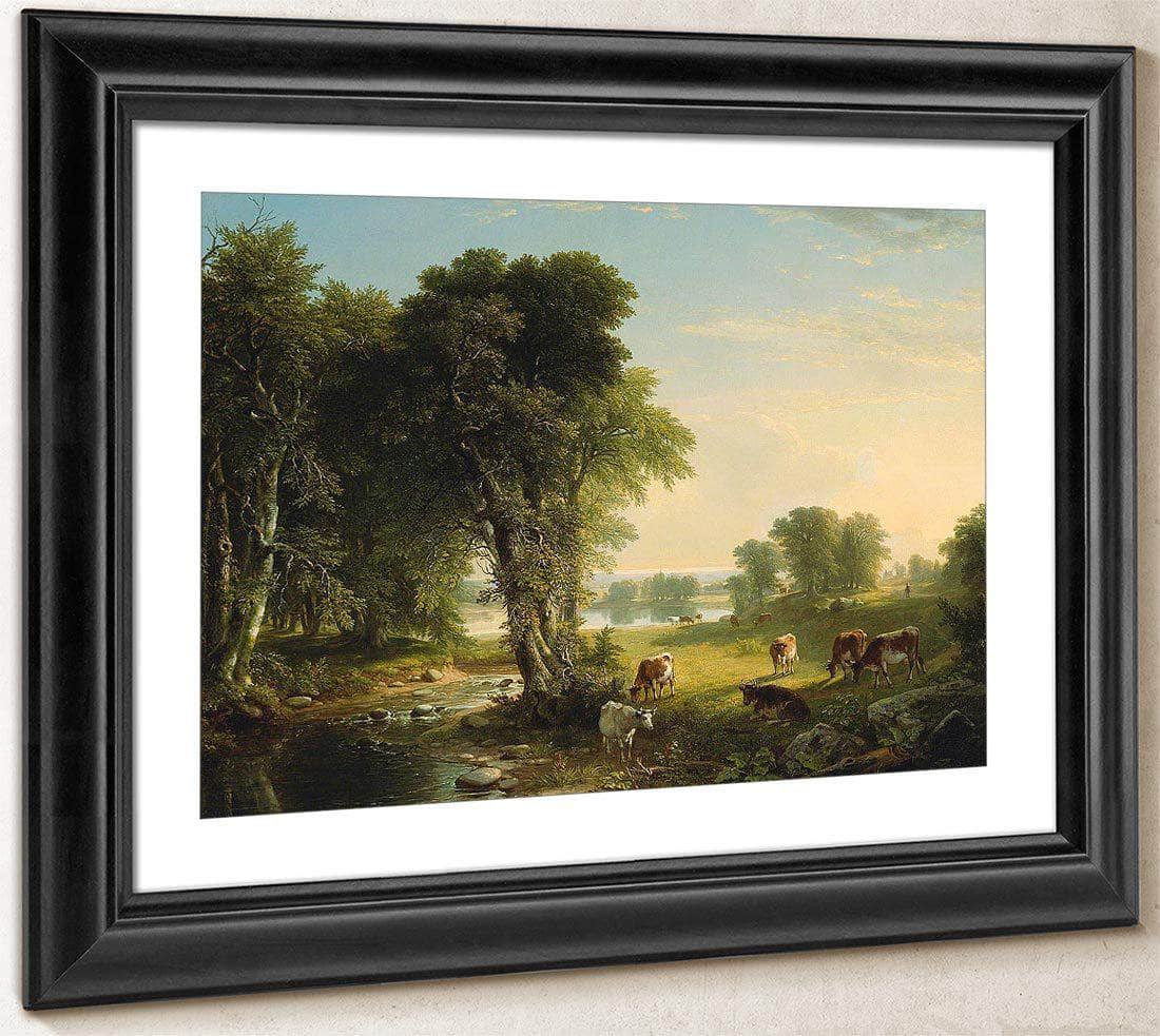 The Babbling Brook By Asher B Durand Fine Art Print