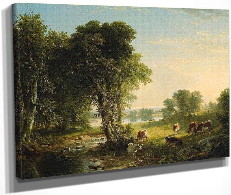 The Babbling Brook By Asher B Durand Fine Art Print