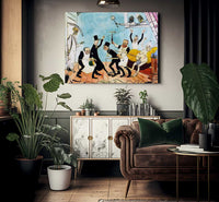 The Bad Doctors By James Ensor Fine Art Print