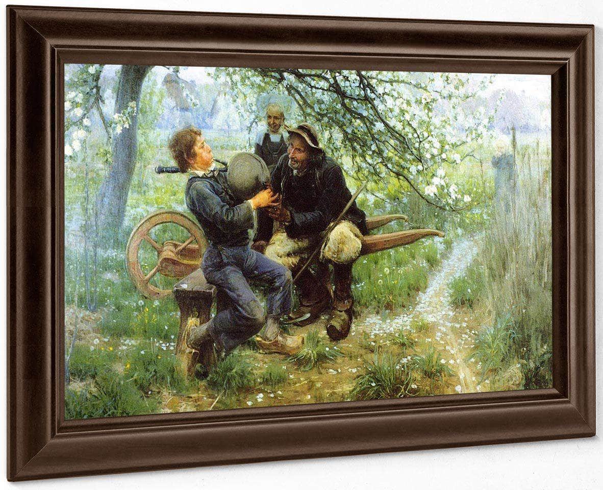 The Bagpipe Lesson By Henry Ossawa Tanner Fine Art Print