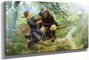 The Bagpipe Lesson By Henry Ossawa Tanner Fine Art Print