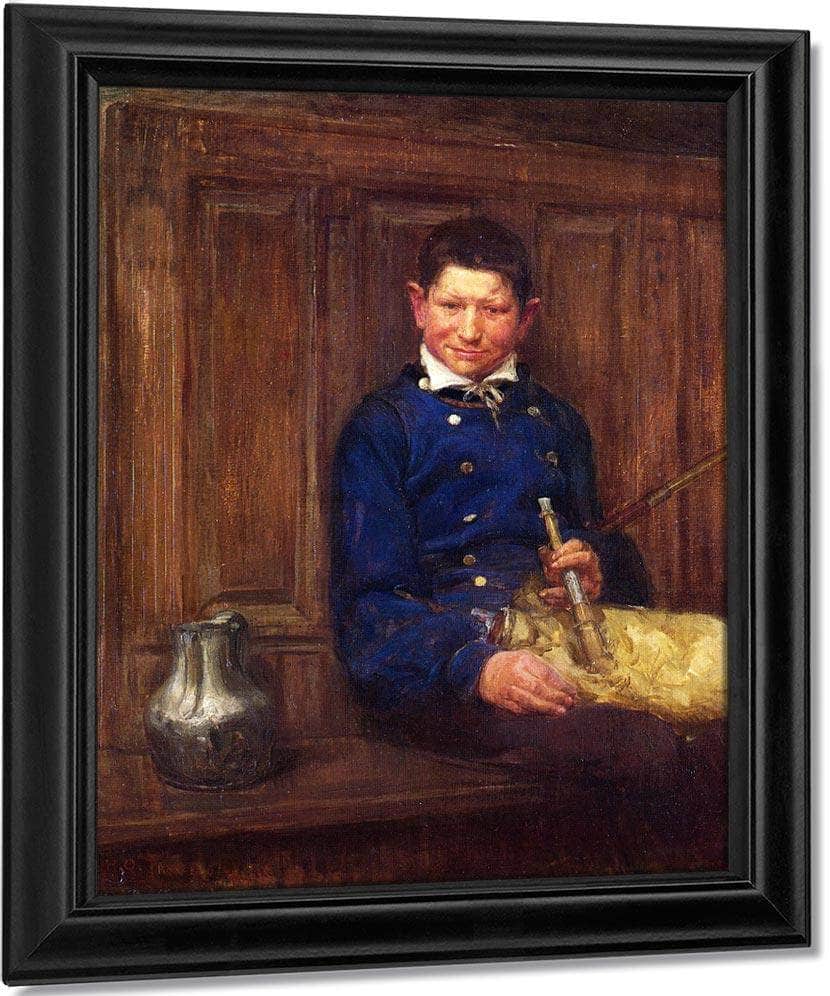 The Bagpipe Player By Henry Ossawa Tanner Fine Art Print