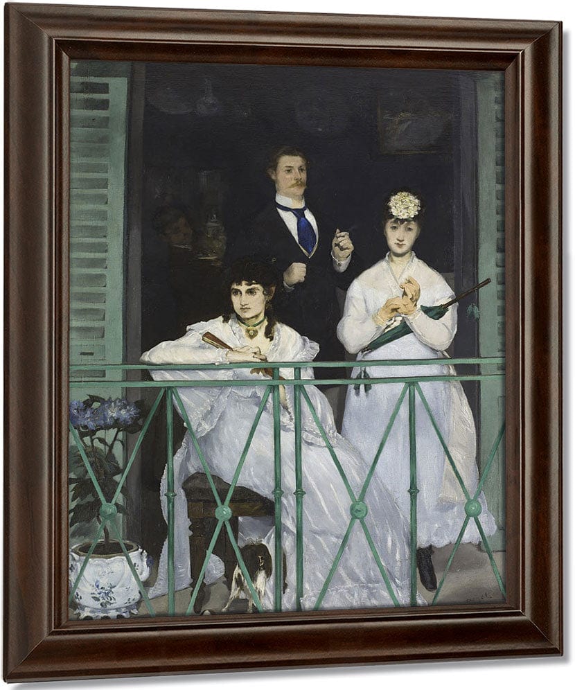 The Balcony 1 By Edouard Manet Fine Art Print