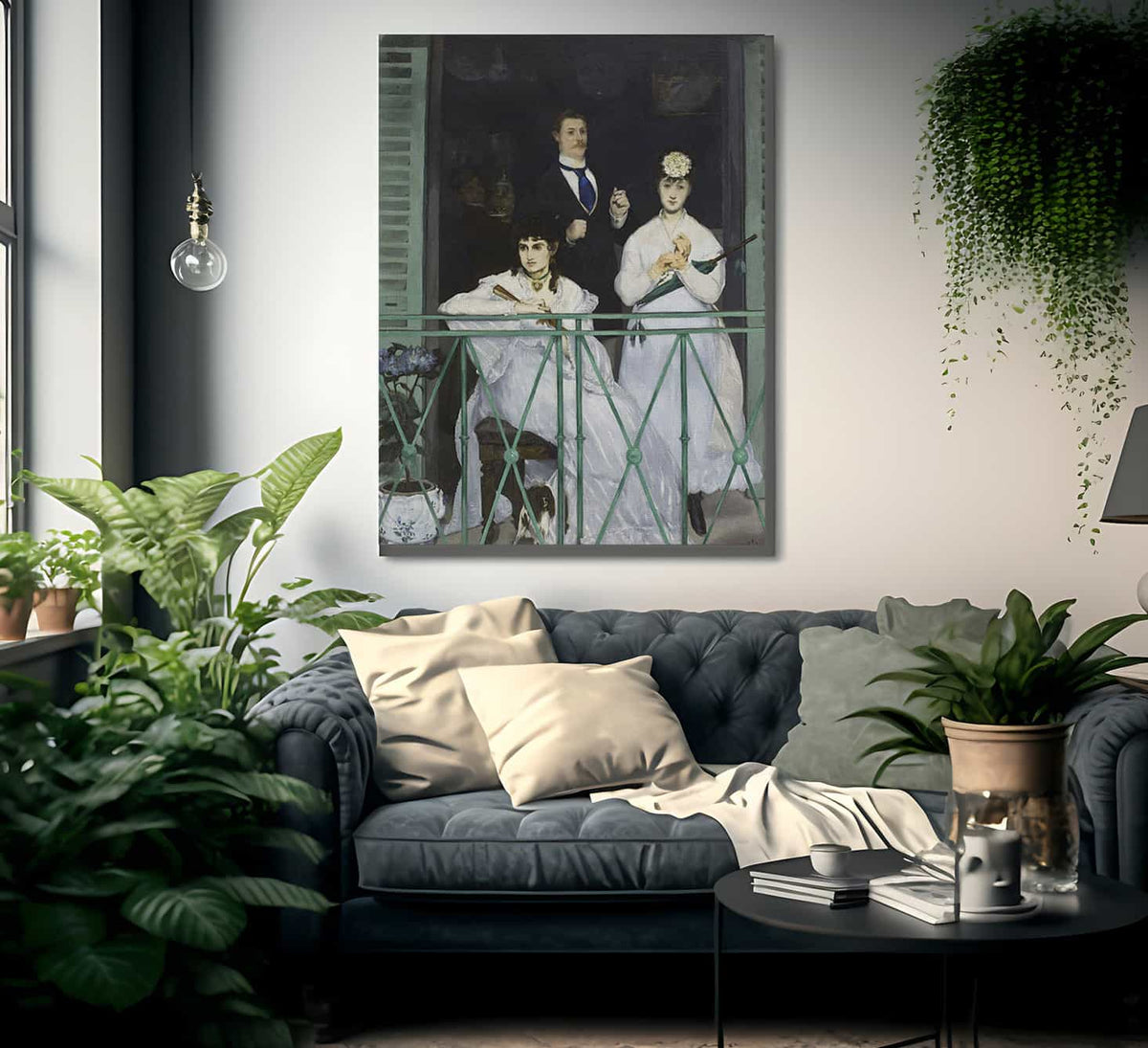 The Balcony 1 By Edouard Manet Fine Art Print