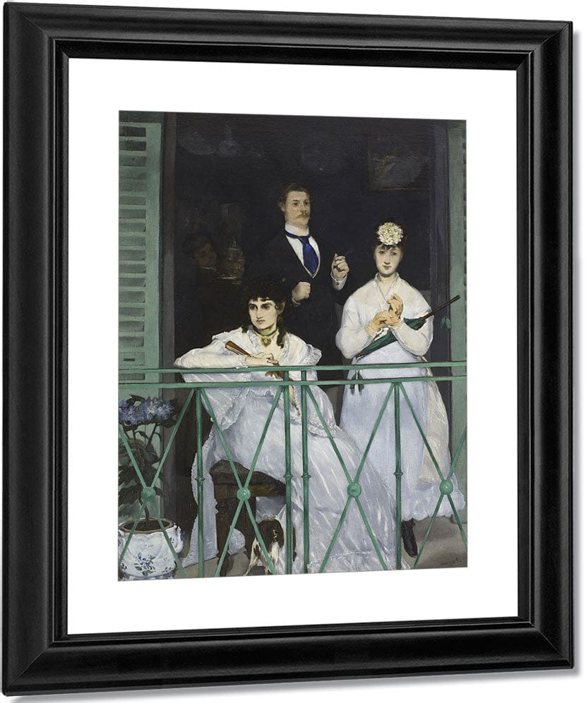 The Balcony 1 By Edouard Manet Fine Art Print