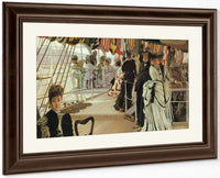 The Ball On Shipboard By James Tissot Fine Art Print