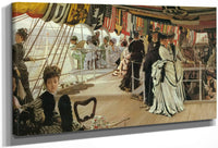 The Ball On Shipboard By James Tissot Fine Art Print