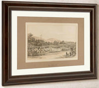 The Ball Play Dance  No. 22 By George Catlin Fine Art Print