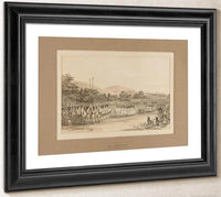 The Ball Play Dance  No. 22 By George Catlin Fine Art Print