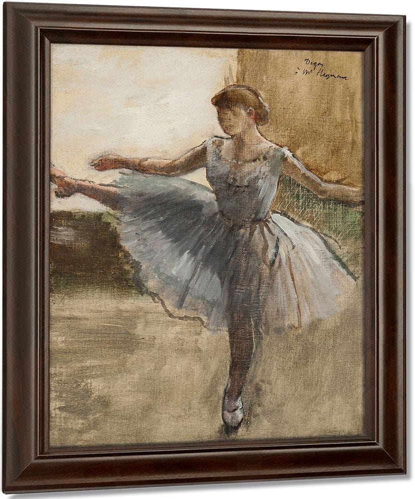 The Ballerina By Edgar Degas Fine Art Print