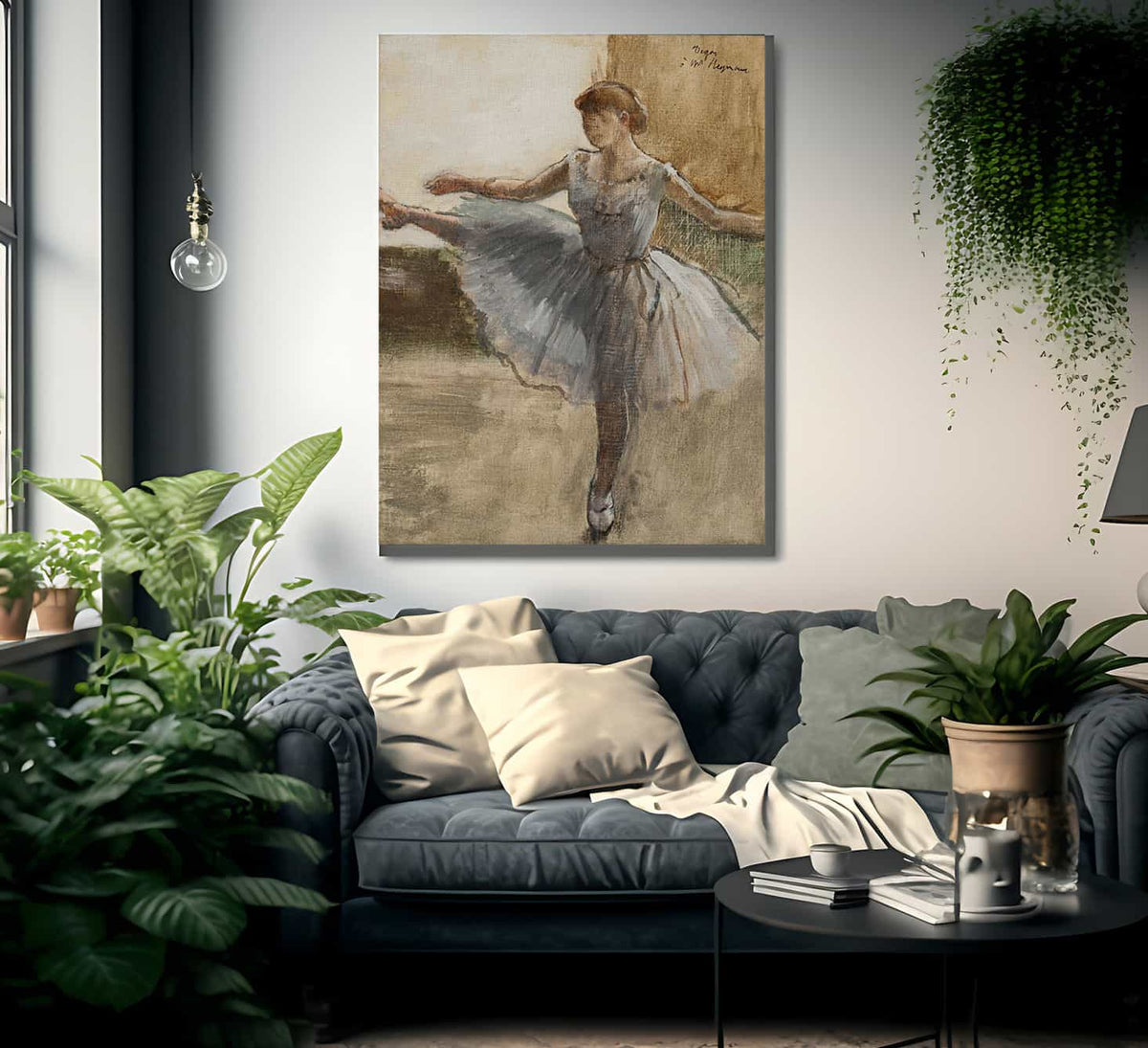 The Ballerina By Edgar Degas Fine Art Print