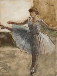 The Ballerina By Edgar Degas Fine Art Print