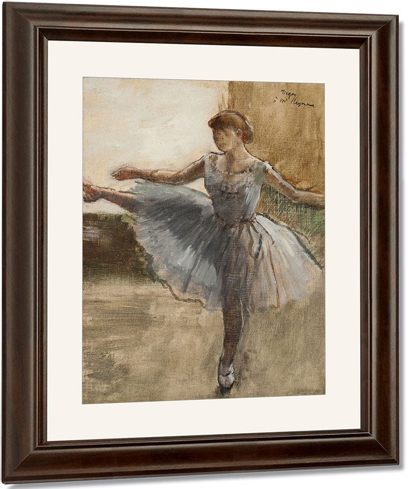 The Ballerina By Edgar Degas Fine Art Print