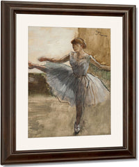 The Ballerina By Edgar Degas Fine Art Print