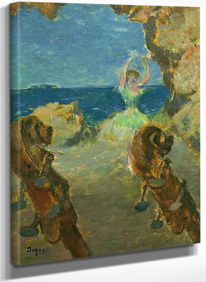 The Ballet Dancer By Edgar Degas Fine Art Print