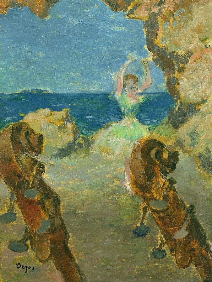 The Ballet Dancer By Edgar Degas Fine Art Print