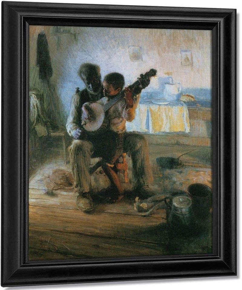 The Banjo Lesson By Henry Ossawa Tanner Fine Art Print