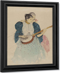 The Banjo Lesson By Mary Cassatt Fine Art Print